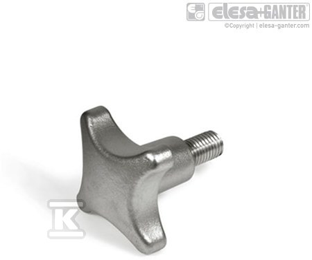 Зіркове руків'я GN 6335.5-ES-40-M8-30 - Z052659